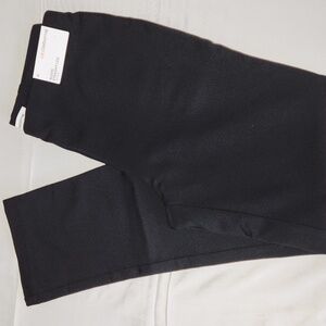 Liz Claiborne Black Straight Leg Pants
